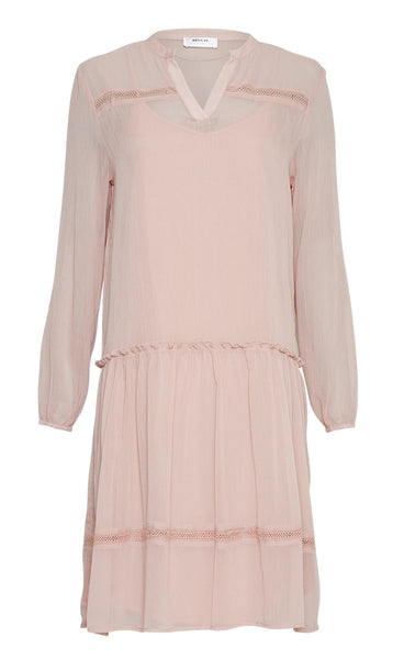 Simona dress - misty rose
