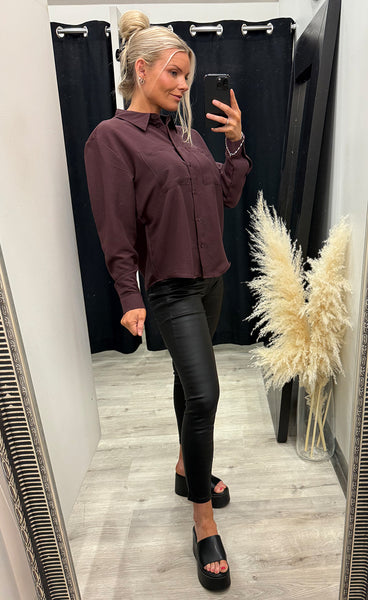 FRANSA Gala shirt 1 - fudge