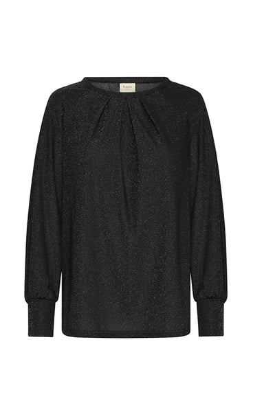 Luca blouse 3 - black glitter