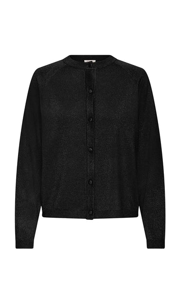 Mobbe cardigan - black glitter