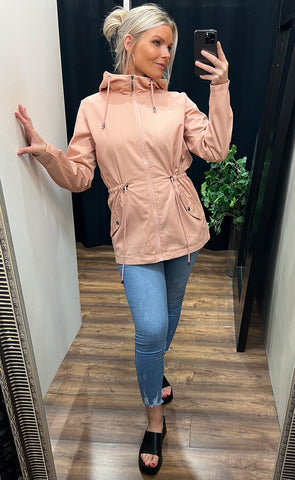 Summer jacket - misty rose