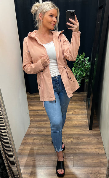 Summer jacket - misty rose