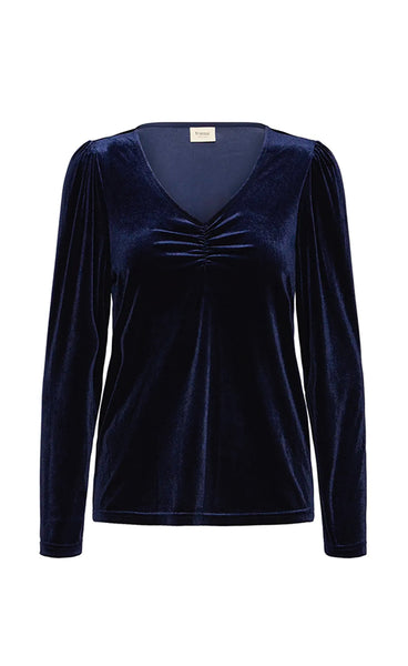 Cassandra blouse 2 - navy