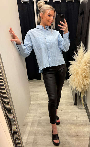 Fibe shirt 2 - cashmere blue