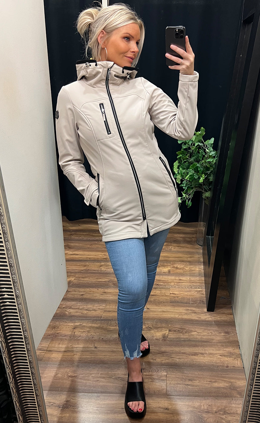 Pasoft jacket - oxford tan