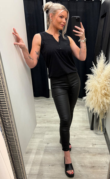 Sansa top 4 - black