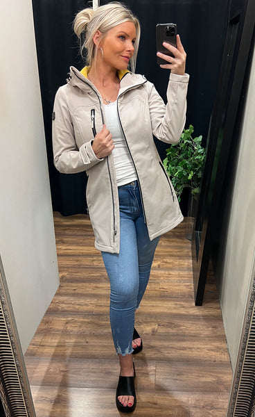 Pasoft jacket - oxford tan