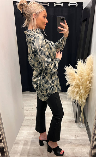 Lily blouse - grey sand