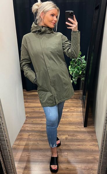 Panorva jacket - army green