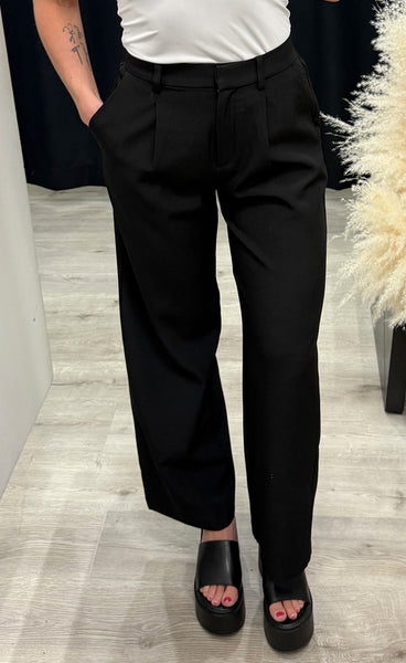 Fava wide pants - black