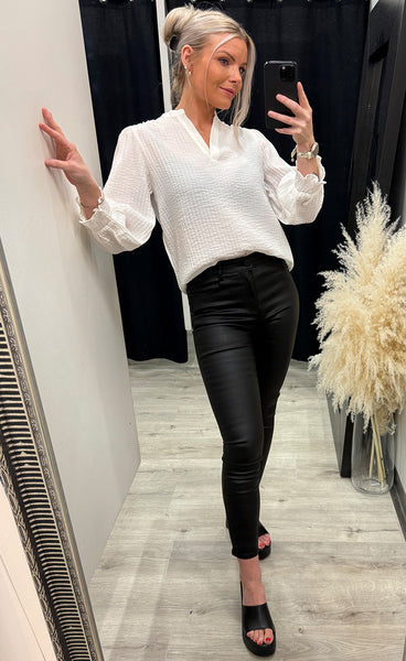 Isabelle blouse - cloud dancer