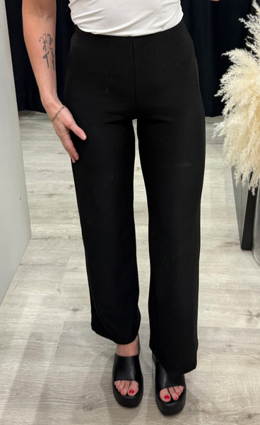 Henne wide pants - black