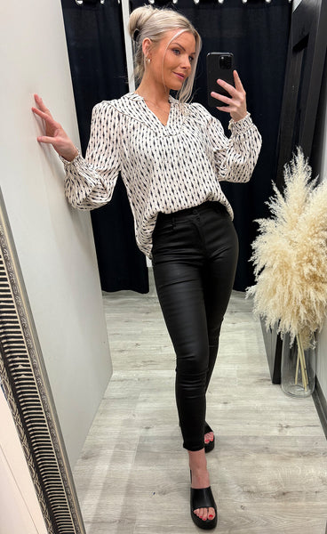 Sandie blouse - antique white