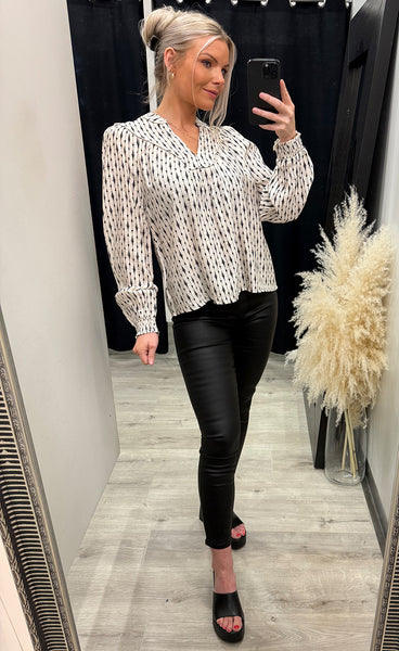 Sandie blouse - antique white