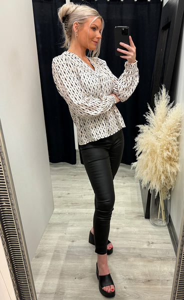 Sandie blouse - antique white