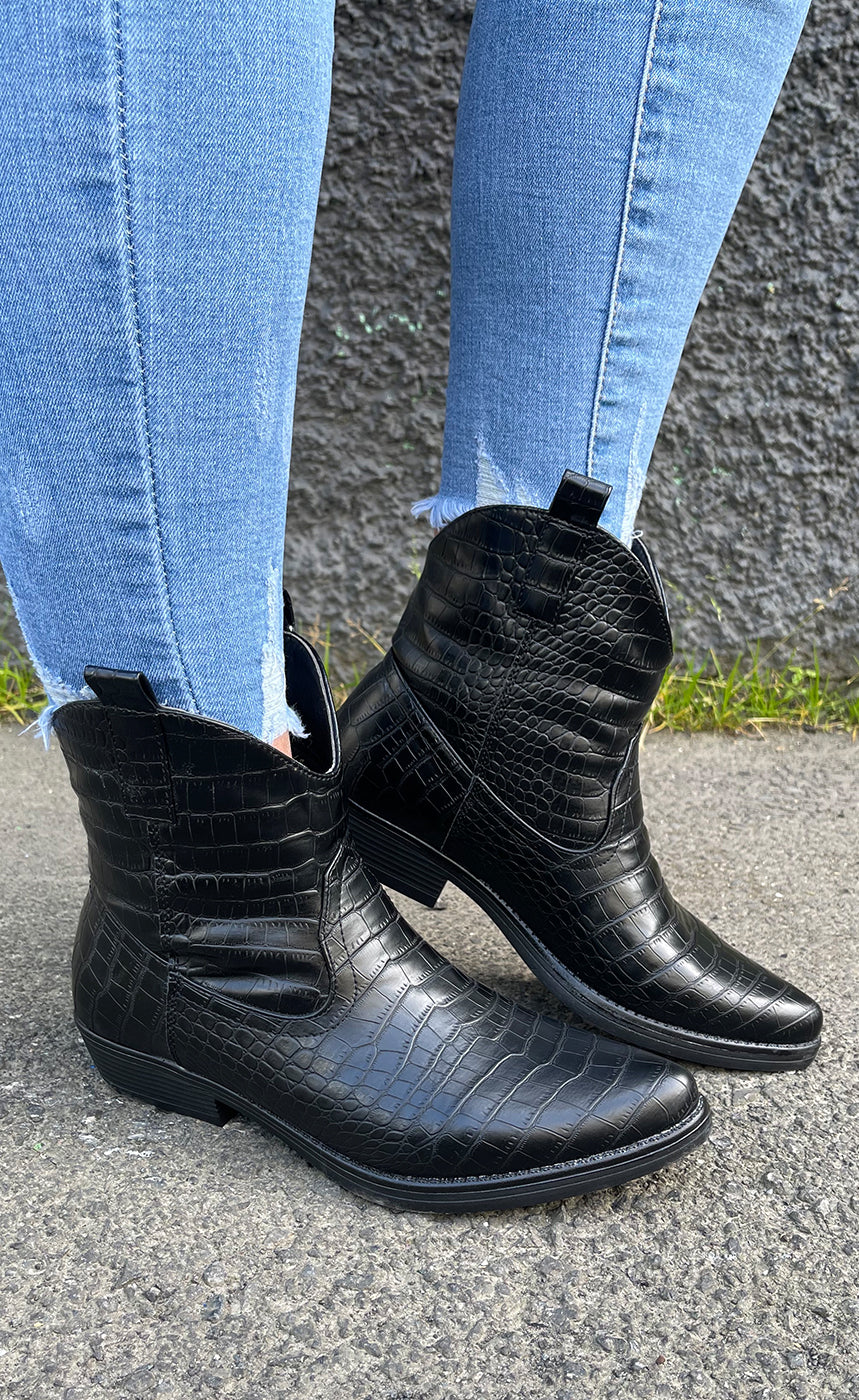 Ökklaskór 2962 - black