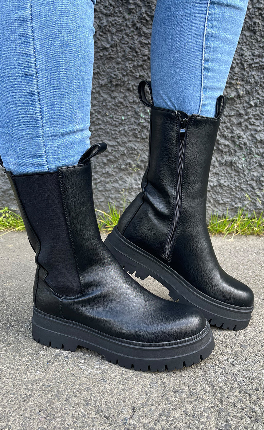 Ökklaskór 9020 - black