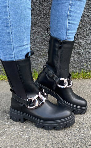 Ökklaskór 9001 - black