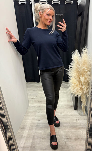 Luls o-neck pullover - total eclipse