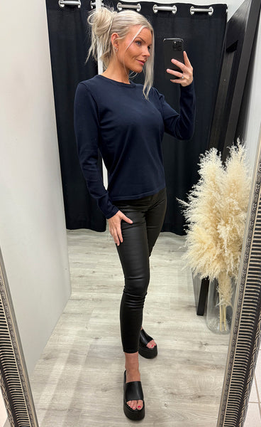 Luls o-neck pullover - total eclipse