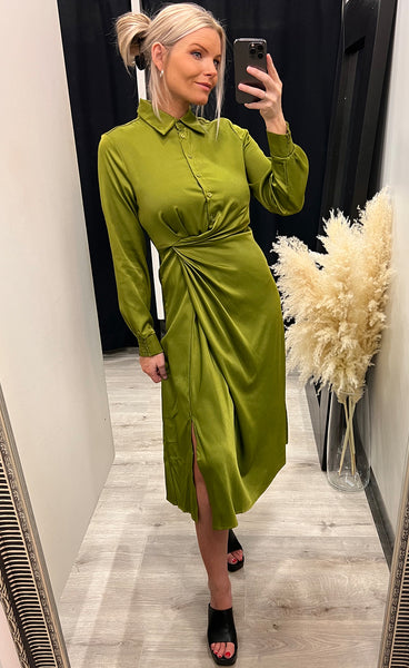 Viline dress - golden cypress