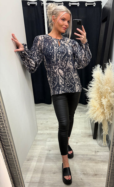 Illi blouse 3 - paisley