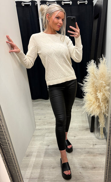 Nanni pullover 1 - whisper white