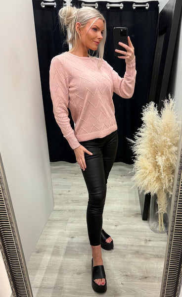 Nanni pullover 1 - pale mauve