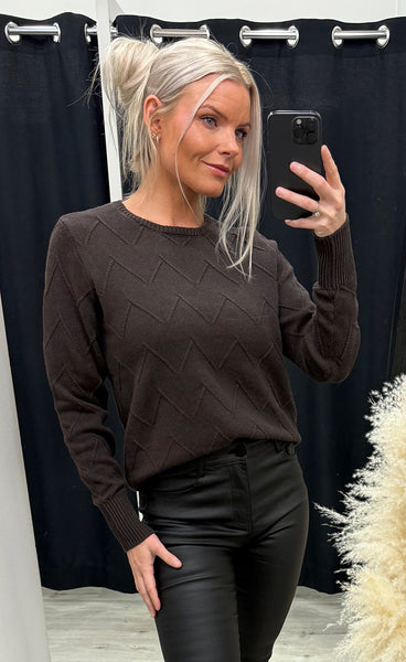 Nanni pullover 1 - chocolate