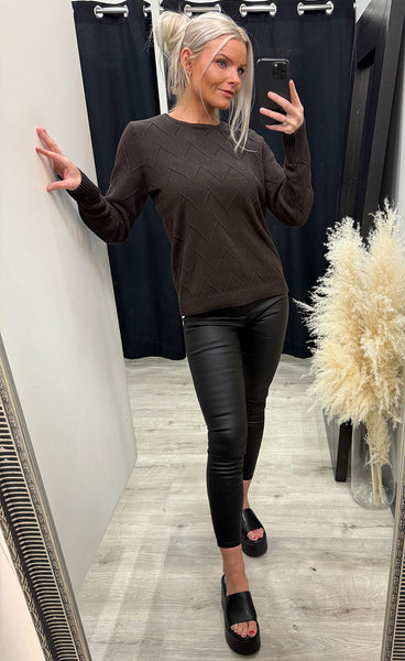 Nanni pullover 1 - chocolate