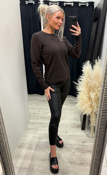 Nanni pullover 1 - chocolate