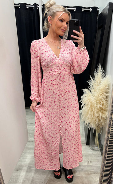 Lilith maxi dress - cheryl pink
