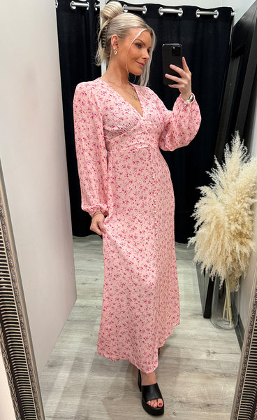 Lilith maxi dress - cheryl pink