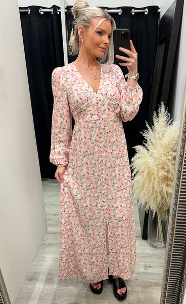 Lilith maxi dress - cinthia pink