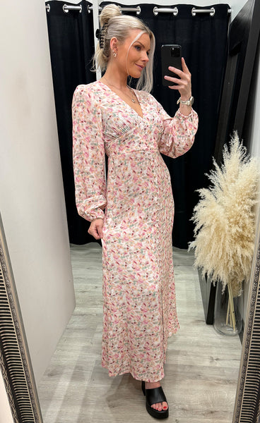Lilith maxi dress - cinthia pink