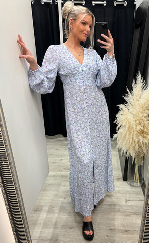 Lilith maxi dress - cinthia blue