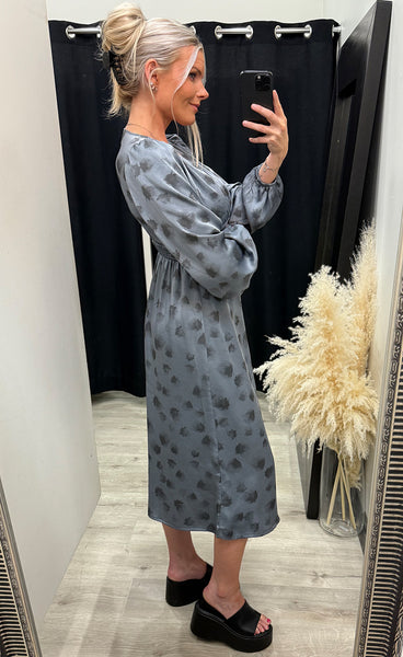 Lilith dress - cosette blue print