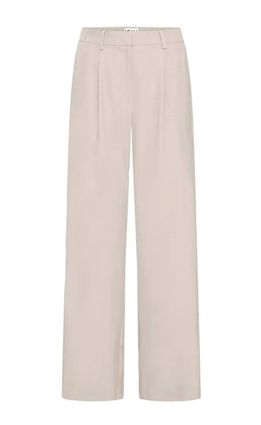 Fava wide pants - dove melange