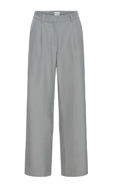 Fava wide pants - grey melange
