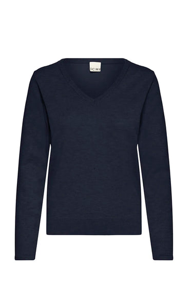 Luls v-neck pullover - total eclipse