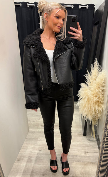 Nancy jacket - black/black