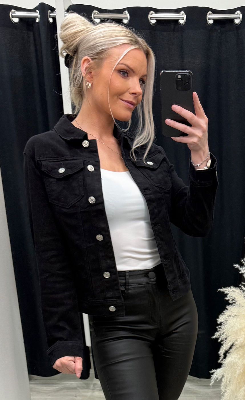 Annie gallajakki - black