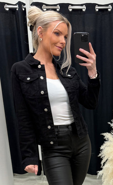 Annie gallajakki - black