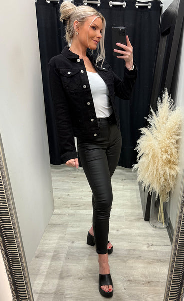 Annie gallajakki - black
