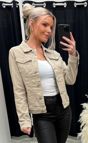 Annie gallajakki - beige