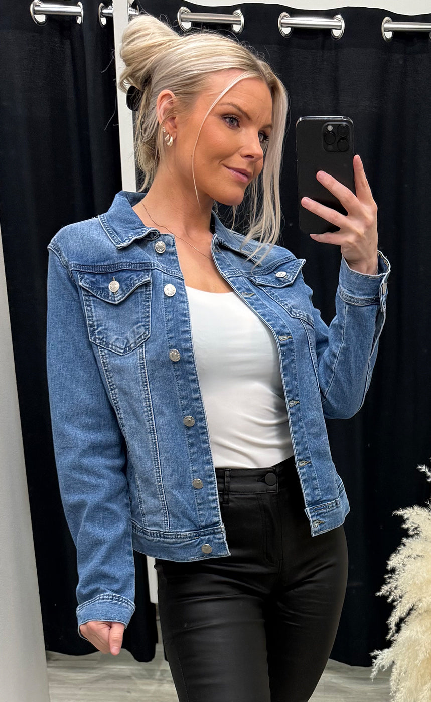 Annie gallajakki - denim