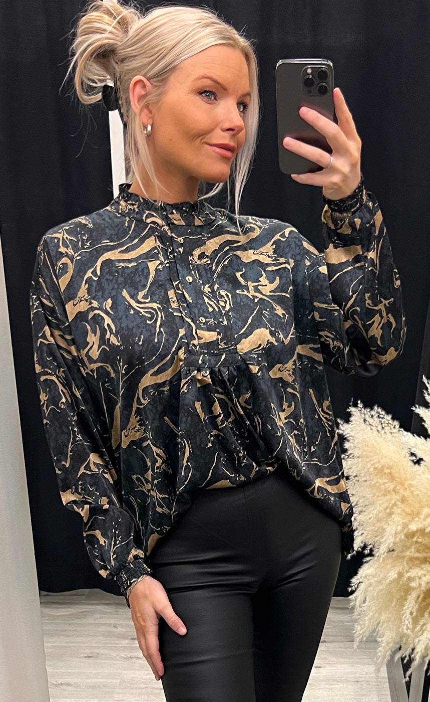 Amy blouse - grey sand