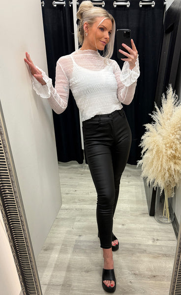 Simone blouse - white