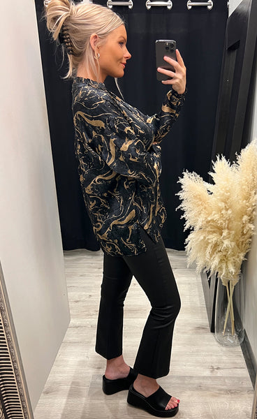 Amy blouse - grey sand