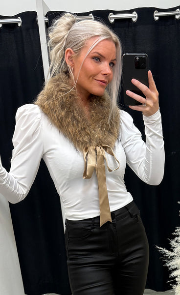 Loðkragi 10 - brown mix